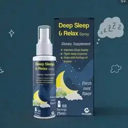 deep sleep & relax spray fresh mint flavor 25ml