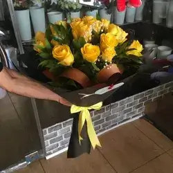 Bouquet Flowers- Yellow
