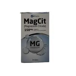 MagCit 150mg Magnesium Citrate 30 tablets BTPharma