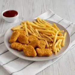 Nuggets With Fries