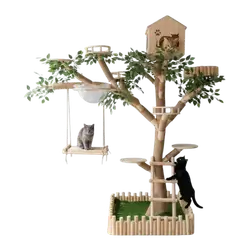 E437 Cat Peak Play Tower
