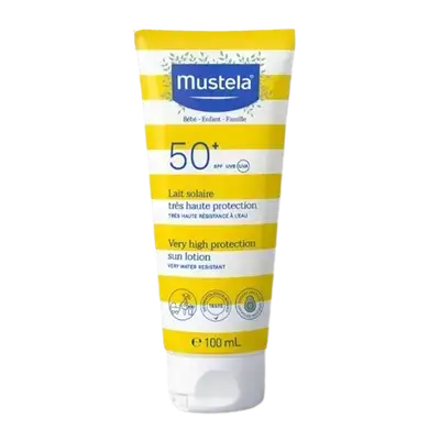 Very High Protection Sun Lotion SPF50+ for All Skin Types 100ml _ mustela