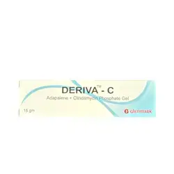 Deriva-c Adapaline+clindamycin gel 15gm