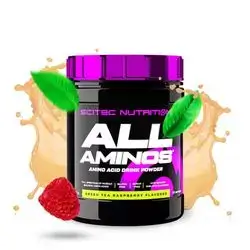 SCITEC NUTRITION All Aminos green tea - raspberry