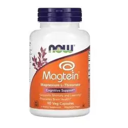 now Magtein 90 veg capsules magnesium L-Threonate