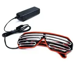 EONYUANGUO LED Light Up Neon Party Glasses - Random Color