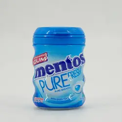 Mentos Pure Fresh Chewing Gum Fresh Mint 32 Degrees 56 G