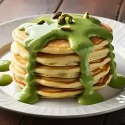 Pistachio Pancakes