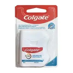 Colgate Mint Waxed Dental Floss 25 M