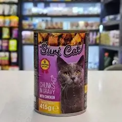 SuriCat Chicken In Gravy 415g