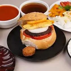 Meat Burger Wrap