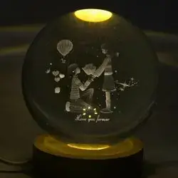 3D crystal ball