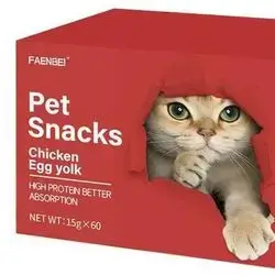Faenbei Pet Snack With Chicken Egg Yolk 60x