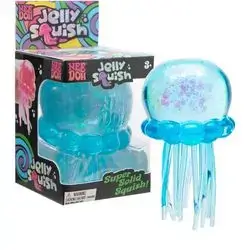 Nee-Doh Jelly Squish Krakin Medium Sensory Toy (Random Color Selection)