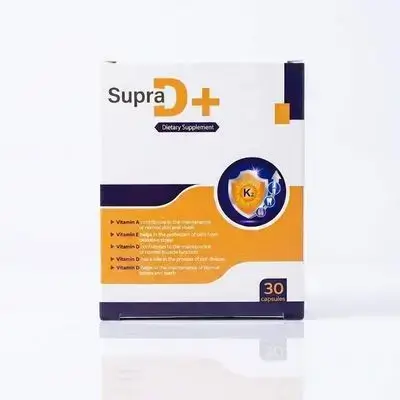 Supra D+ Dietary Supplement - 30 Capsules.