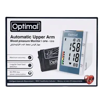 Automatic Upper Arm Blood Pressure Monitor OPM-1310 _ Optimal