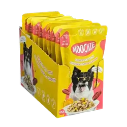 Moochie – Adult – Homestyle Chicken Liver & Pumpkin (12+1gift)