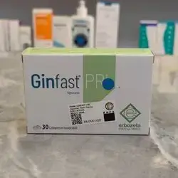 ginfast prl 30 tablet 1 tablet a day , to chew or swallow with a sip of water