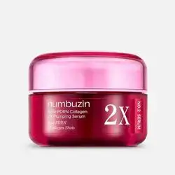 Numbuzin rose PDRN collagen 2x plumping serum