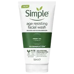 Age Resisting Facial Wash 150 ml _ Simple