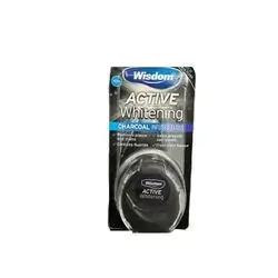 Wisdom Active Whitening Charcoal Infused Floss