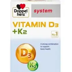 Doppelherz system Vitamin D3 + K2