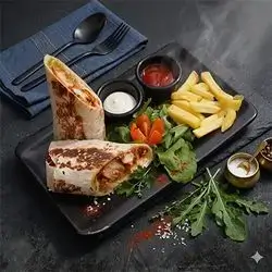 Crispy Chicken Tenders Wrap