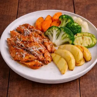Grilled Chicken & Veggies Plate