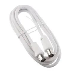 Tv Video Coaxial Cable/Patch Cord Male>Female 1.5 Mt