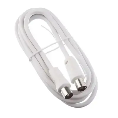 Tv Video Coaxial Cable/Patch Cord Male>Female 1.5 Mt