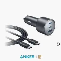 Anker Nano 167.5W Car Charger | Triple-Port Ultra-Fast Power