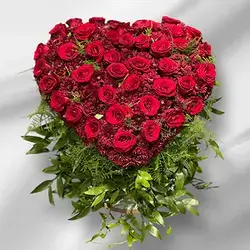 Large Heart-Shaped Flower Box