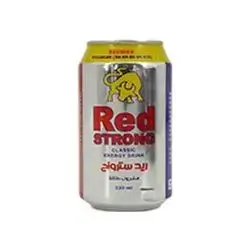 Red Strong Energy Drink Can 330Ml