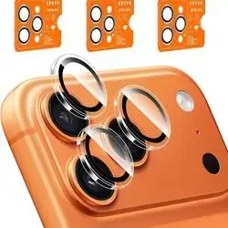 HD Lens Protectors 17 Pro Max Orange 