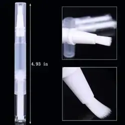 5ml Empty Clear Twist Pen with Brush Tip