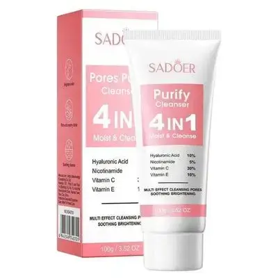 SADOER Pores Purify Cleanser 4 IN 1 Moist & Cleanse