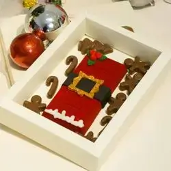Christmas Chocolate Dubai Santa