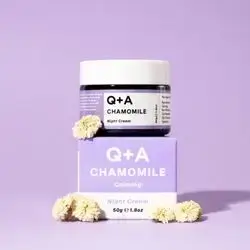 Q+a Chamomile Night Cream 50g