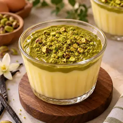 Nutella & Pistachio Custard