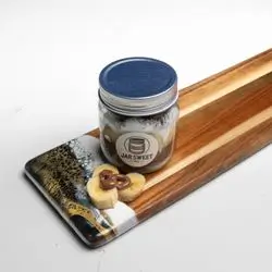 نوتیلا کیك مع بنانا جار