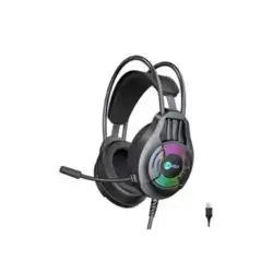 Lenovo Lecoo HT407 is a black wired gaming headset