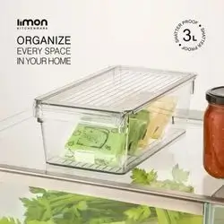 Limon Clear Storage Organizer 3L