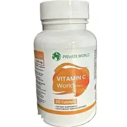 Vitamin C World 1000mg vitamin C 30 tablets Private Wrold