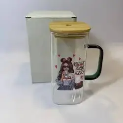 كوب كبیر زجاج قصب