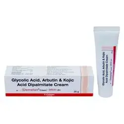 demelan - glycolic acid , arbutin & kojic acid dipalmitate cream 20g