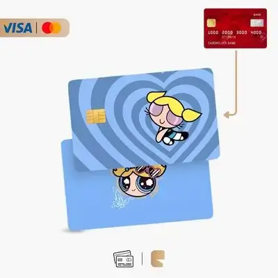 Premium Protective Skin Stickers for Visa & MasterCard - G2