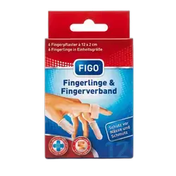 Fingerlinge & Fingerverband 6+6 Pcs _ FIGO