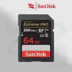 SanDisk Extreme Pro SD UHS I 64GB Card 200MB/s