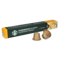 Starbucks® by Nespresso Blonde Roast Capsules – Intensity 6 – 10 Capsules