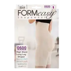 Shapewear High Waist Long Leg Shaper Medium Beige 0600 _ Formeasy